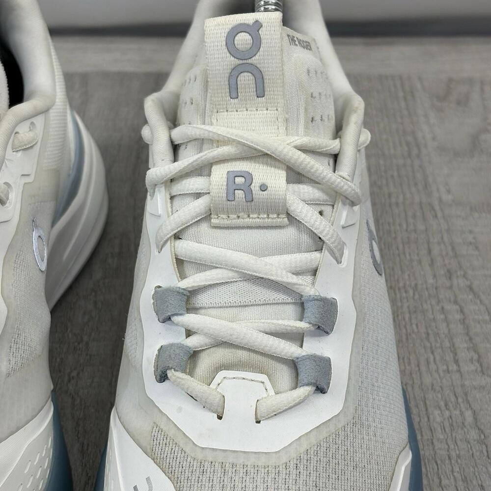 Women’s On The Roger Pro 8.5 White Undyed Federer Tennis Pickleball Shoes - Picture 12 of 16